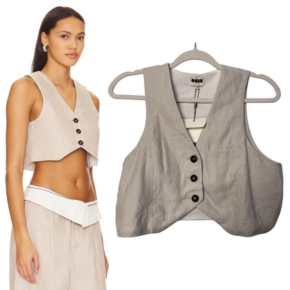 Revolve Women's Tan Blouse